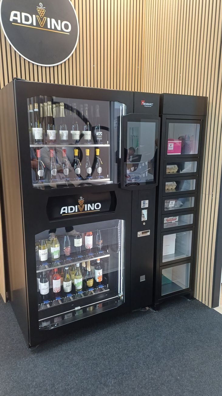 Distributeur automatique de vins et spiritueux Adivino