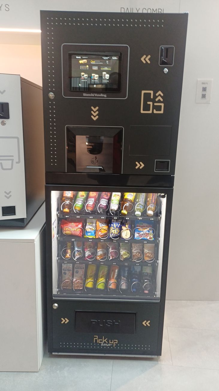 Distributeur combiné café, boissons et snacks Bianchi Daily Combi